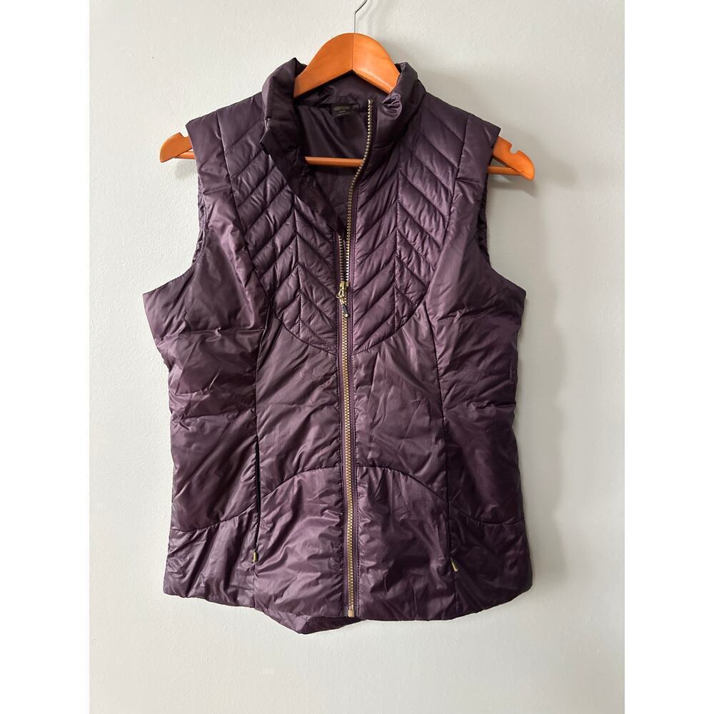 Womens Size M MPG Mondetta Purple Down Vest
